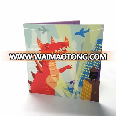 Custom different shapes style art paper handmade bulk greeting cards