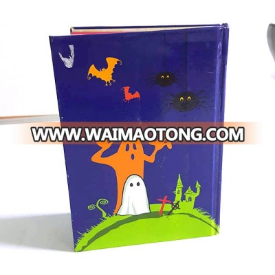 Cute A 5 diary notebook paper student kids hardcover notebook with led light