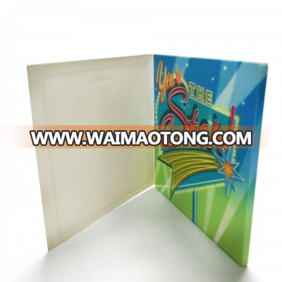 Wholesale top selling custom decorate flash handmade 3d pop up greeting card