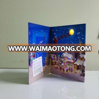 25*20*2cm Top quality LED Lighting Up paper Photo Frame for Christmas